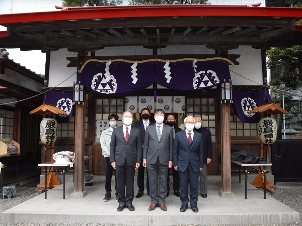 2021.1.15安全祈願祭 集合
